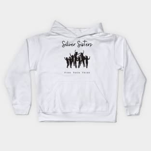 Silver Sisters - Find Your Tribe Kids Hoodie